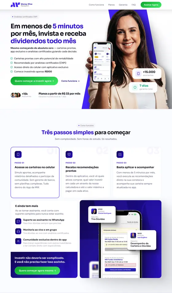 Projeto de site desenvolvido pela Beforge Studio